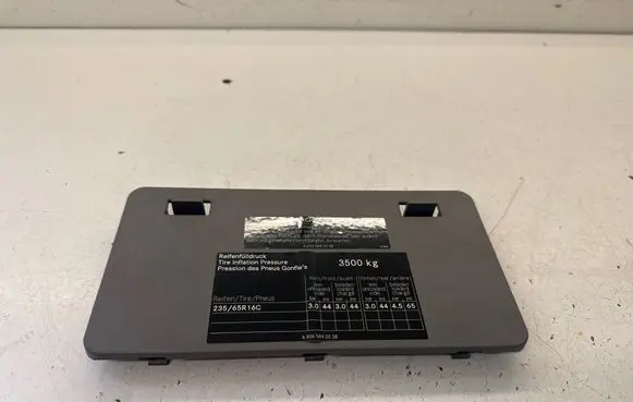 Mercedes-Benz Sprinter W906 Fuse box cover A9065450003