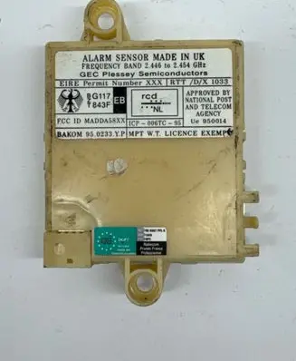 BMW 5 E39 Alarm control unit/module 8362459 52010078G DA5816001