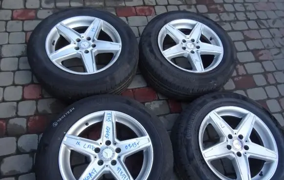 Mercedes-Benz GLK (X204) R17 alloy rim 