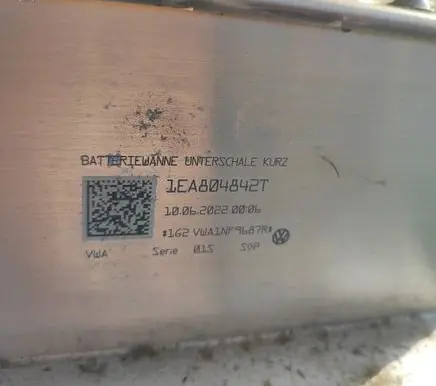 Volkswagen ID.3 Hybrid / electric car battery 0Z1915911R