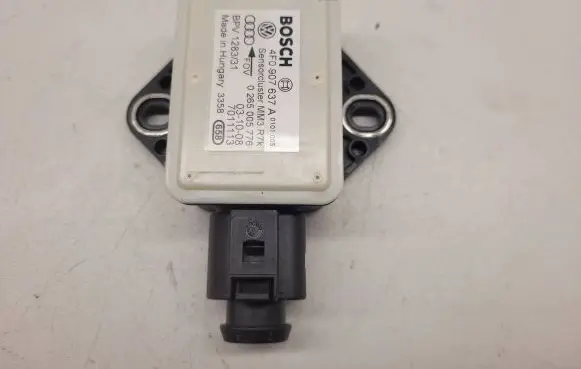 Audi A6 S6 C6 4F ESP acceleration yaw rate sensor 4F0907637A 0265005776 7011113