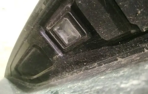 Mercedes-Benz A W176 Number plate light 
