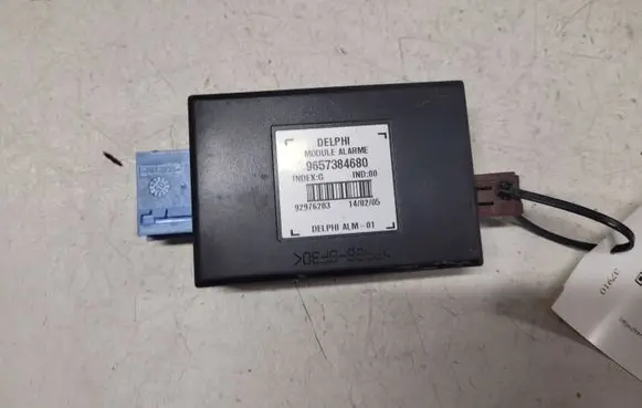 Citroen C4 I Alarm control unit/module 9657384680