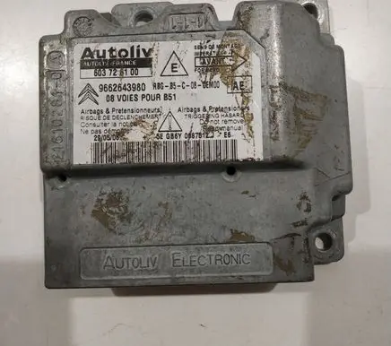 Citroen C4 I Airbag control unit/module 603726100 9662643980