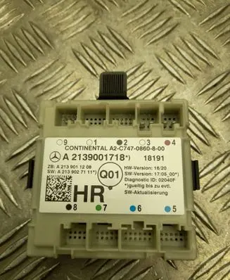 Nissan Leaf I (ZE0) Door control unit/module A2139001718