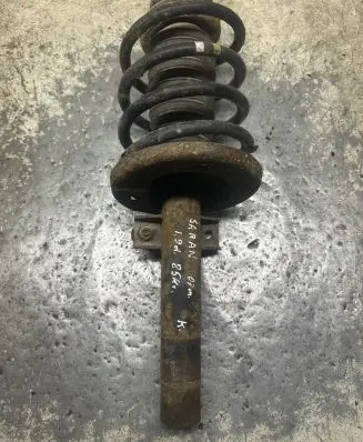 Volkswagen Sharan Front shock absorber with coil spring
