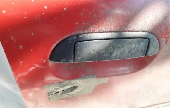 Nissan Sunny Front door exterior handle