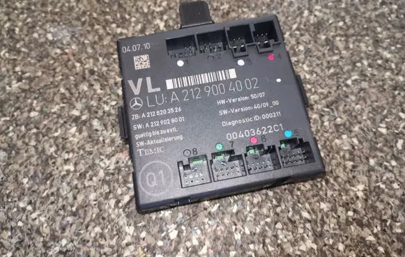 Mercedes-Benz E W212 Other control units/modules A2129004002