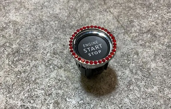 Engine start stop button switch
