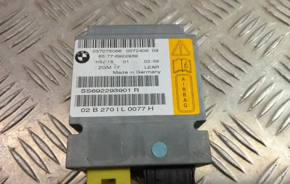 BMW 7 E65 E66 Airbag control unit/module 6922939