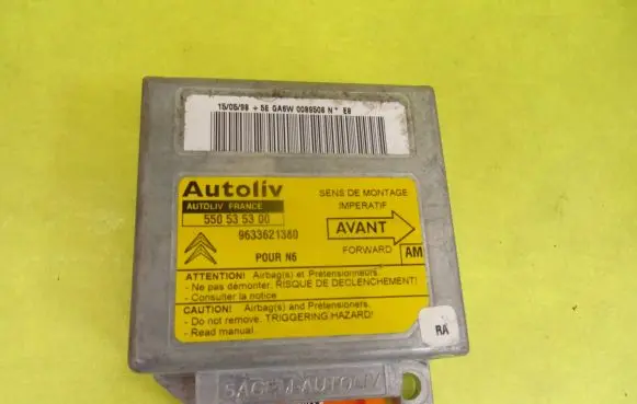 Citroen Xsara Airbag control unit/module 550535300