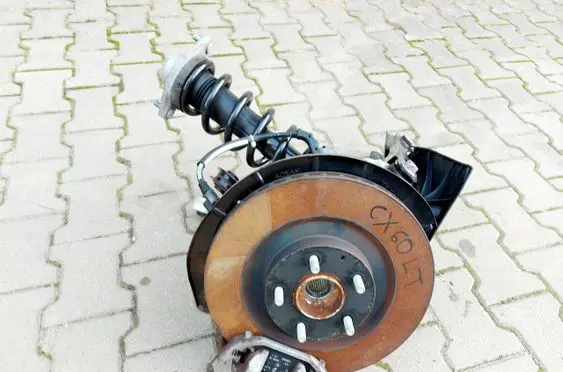 Rear shock absorber/damper