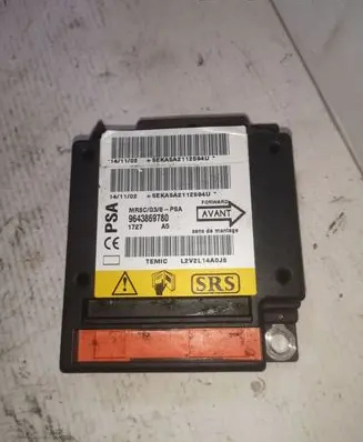 Peugeot 607 Airbag control unit/module 9643869780