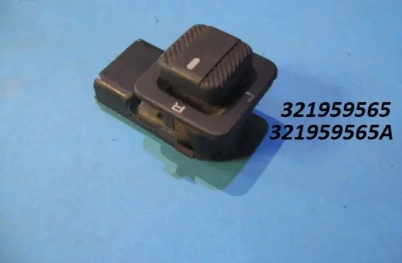 Volkswagen PASSAT B3 Wing mirror switch 321959565 321959565A