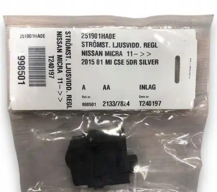 Nissan Micra Light switch 251901HA0E