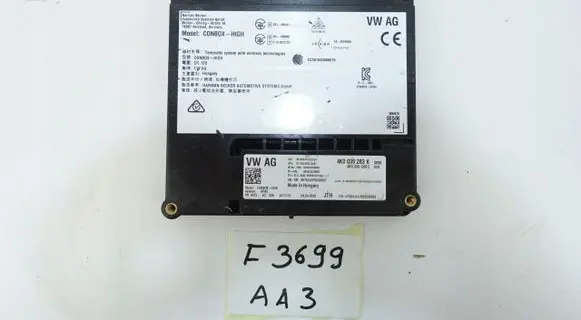 Audi A6 S6 C8 4K Other control units/modules 4K0035283K