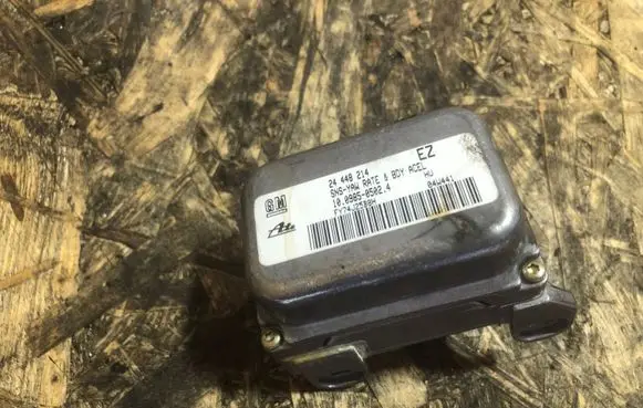 Opel Astra H ESP acceleration yaw rate sensor 24448214