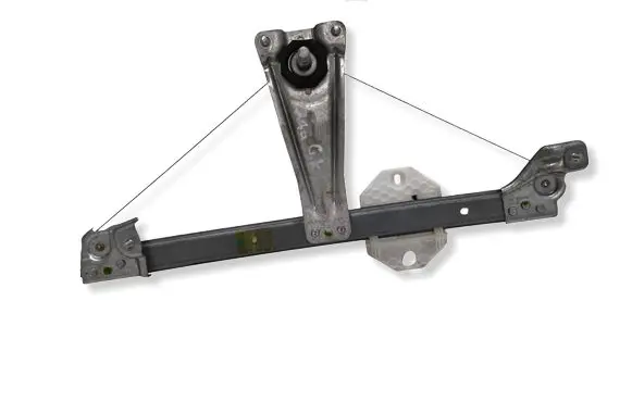 Dacia Sandero II Rear door manual window regulator 275620
