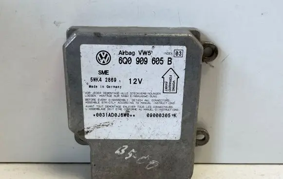 Volkswagen PASSAT B5.5 Airbag control unit/module 6q090605b