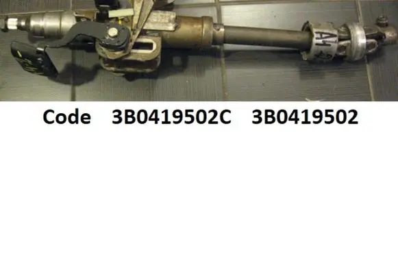 Audi A4 S4 B5 8D Steering wheel axle 3B0419502C 3B0419502