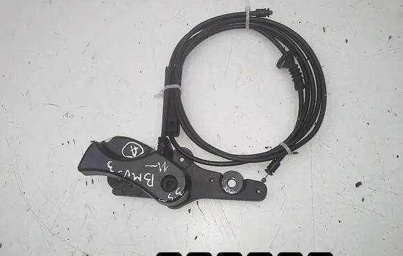 BMW 3 E90 E91 Engine bonnet (hood) release handle # 9150274
