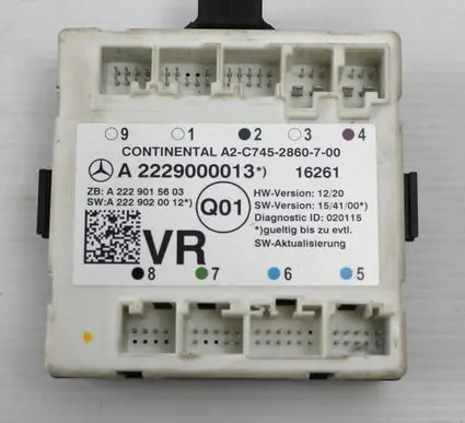 Mercedes-Benz GLC X253 C253 Door control unit/module A2229000013