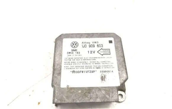Skoda Octavia Mk1 (1U) Airbag control unit/module 1J0909603 5WK4163