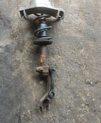 Audi A4 S4 B8 8K Front shock absorber with coil spring