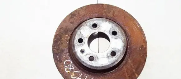 Audi A4 S4 B8 8K Rear brake disc neventiliuojamas
