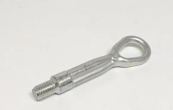 Towing hook eye