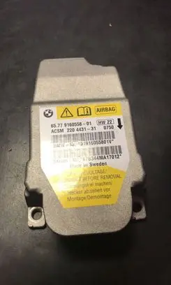 BMW 5 E60 E61 Airbag control unit/module 9160558