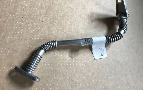 Opel Astra J Turbo turbocharger oiling pipe/hose 55587503