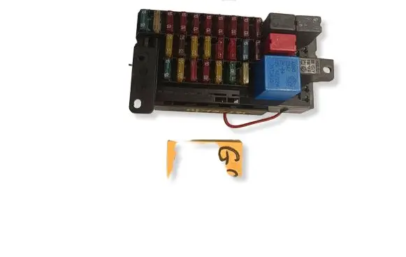 Fiat Seicento/600 Wiper turn signal indicator stalk/switch 7573490