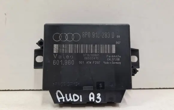 Audi A3 S3 8P Parking PDC control unit/module 8P0919283D 601960 06533415