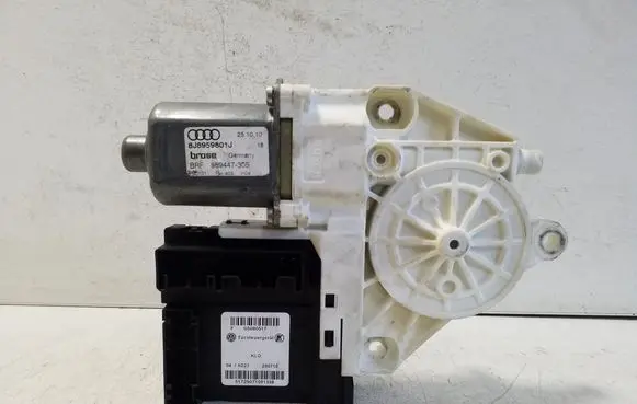 Front door window regulator motor