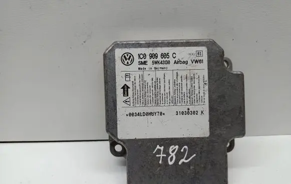 Volkswagen PASSAT B5.5 Airbag control unit/module 1C0909605C 5WK43130