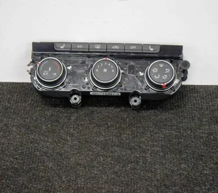 Volkswagen Golf VII Interior fan control switch 5HB01117621 5G0907426N