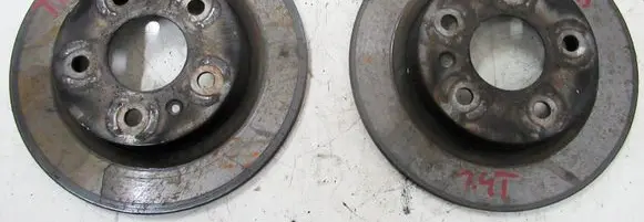 Opel Meriva B Rear brake disc