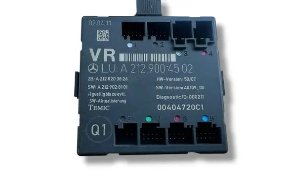 Mercedes-Benz E W212 Door control unit/module A2129004502 A2128203826 A2129028101