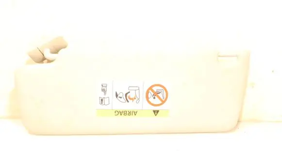 Sun visor clip/hook/bracket