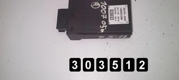 Peugeot 1007 Engine control unit/module 1400047280