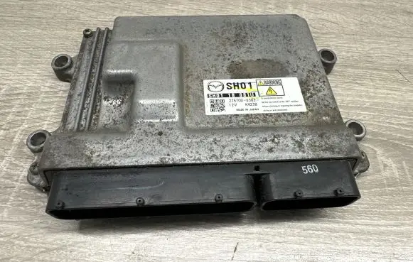 Mazda CX-5 Engine control unit/module SH0118881U 2757006383 K4238