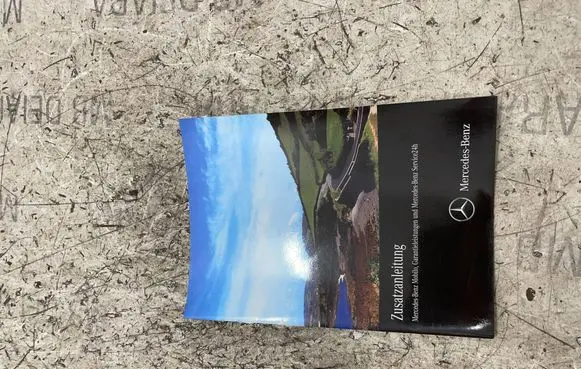 Mercedes-Benz S W222 Owners service history hand book 2055840902Z100