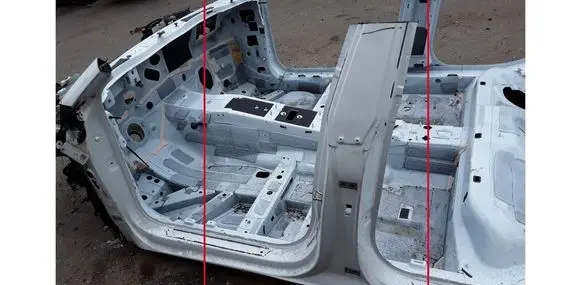 Audi A7 S7 4K8 Pillar (middle) 4K8809839