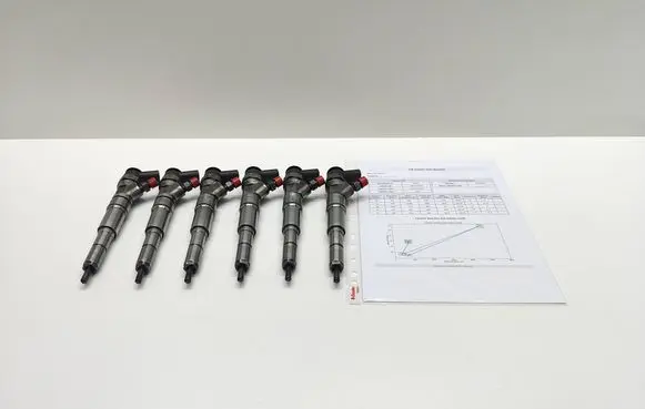 BMW 5 E60 E61 Fuel injectors set 7794435 0445110209 209