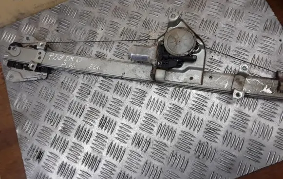 Mitsubishi Pajero Front door window regulator with motor NOCODE