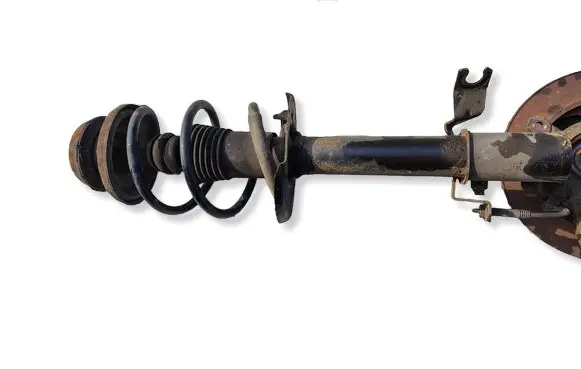 Dacia Sandero II Front shock absorber with coil spring 