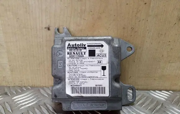 Renault Scenic I Airbag control unit/module 600639500 8200117652A