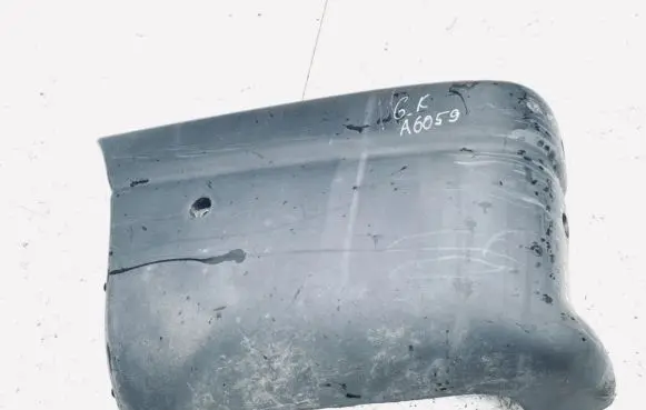 Rear bumper corner part panel trim