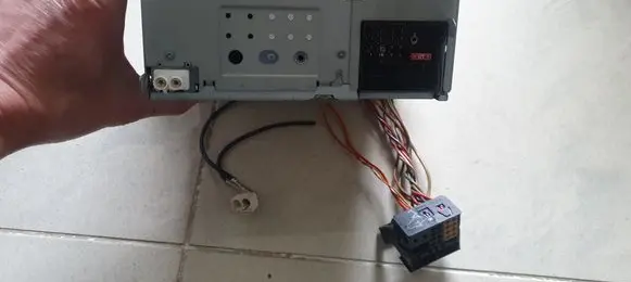 Volkswagen Tiguan Sound system wiring loom 3B7035444 3C8035195